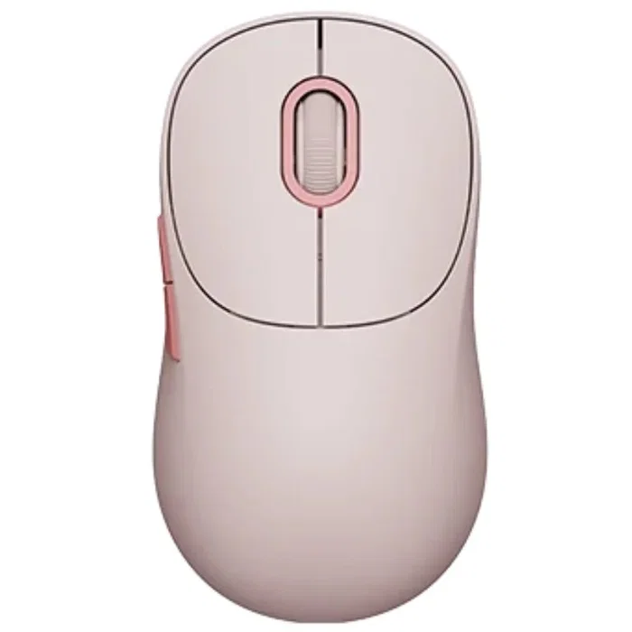 Xiaomi Wireless Mouse 3 Rosa 1200 DPI Bluetooth + 2,4 GHz USB Type-A